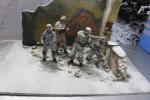 ASIATAM Diorama Wehrmacht  mit 4 Figuren fertig bemalt maßstab 1:16